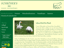 Tablet Screenshot of bio-fleischer.de